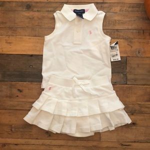 Ralph Lauren Tennis outfit 24months NWT!